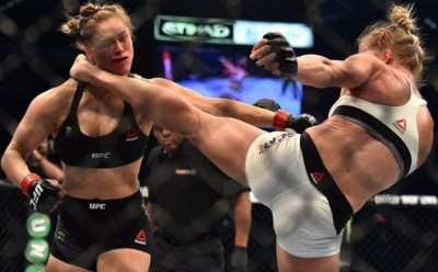 ronda rousey holy holm knockout