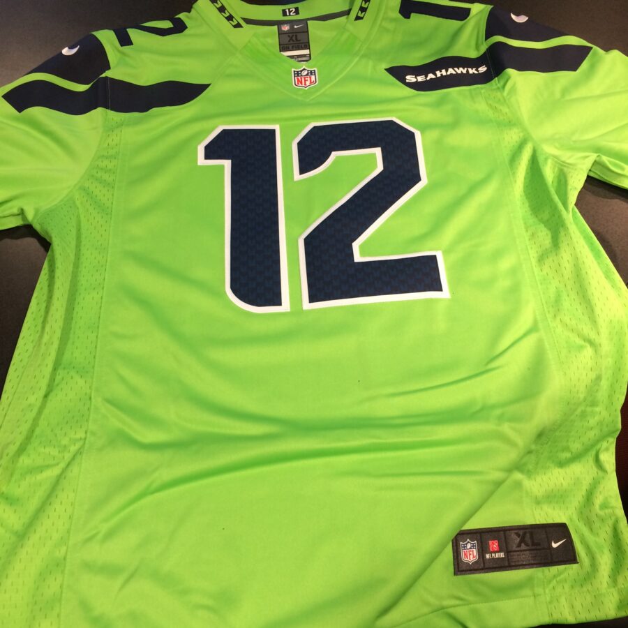Seahawks Green Uniform 34