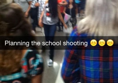 snapchat school shooting