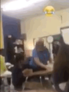 teacher beat down