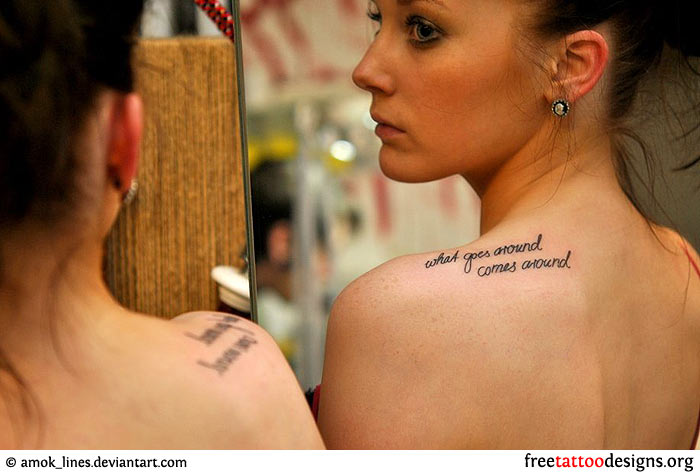 Love Quotes Tattoos For Girls.