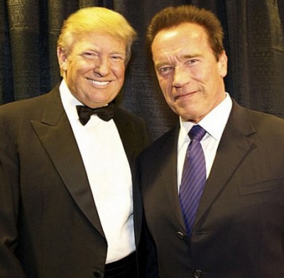 trump Arnold Schwarzenegger