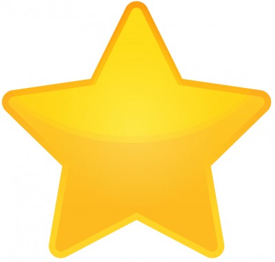 shiny golden star icon on white background; Shutterstock ID 142323865; team: Creative Marketing