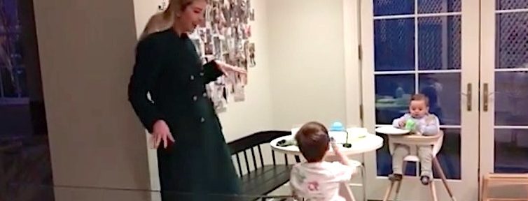 SHE'S HUMAN: Video Of Ivanka Trump Dancing With Young Sons Goes Viral ...