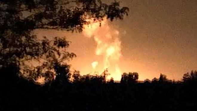 Gas Pipeline Explosion Stanford KY 