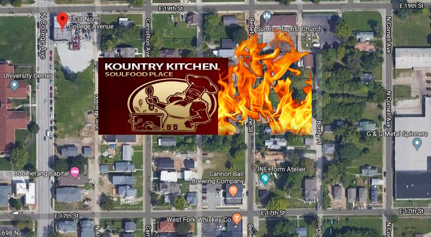 Fire Kountry Kitchen Soul Food Place North College Avenue Indianapolis IN 