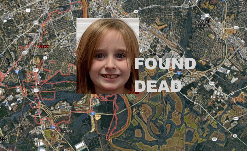 Missing Sc 6 Year Old Faye Swetlik Found Dead Thursday 