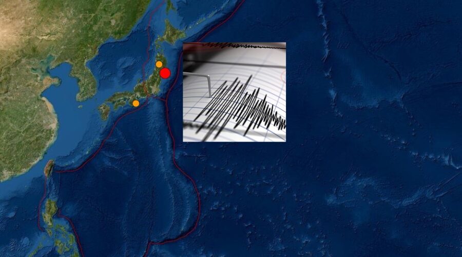 6.8 Earthquake Strikes Near Fukushima Japan Friday - TheCount.com