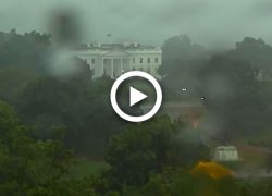 Watch Massive Double-Fatal Lightning Strike Directly In Front Of White House