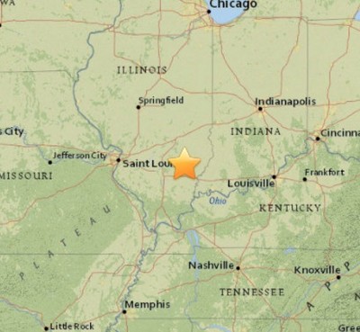 3.4 Earthquake ROCKS Illinois