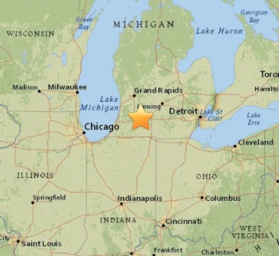 4.2 Magnitude Earthquake ROCKS Michigan