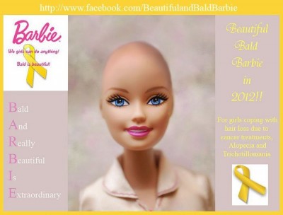 barbie bald doll