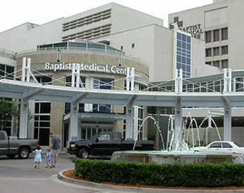 Baptist Medical Center in Downtown Jacksonville