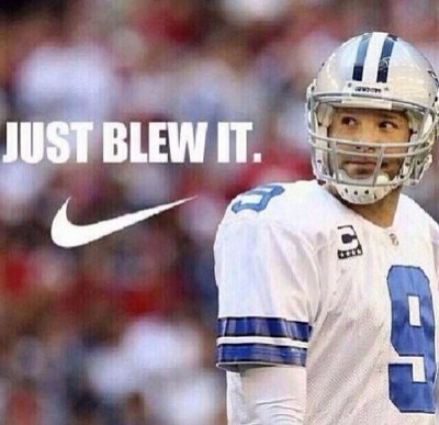 Cue The TONY ROMO Choke Memes - TheCount.com