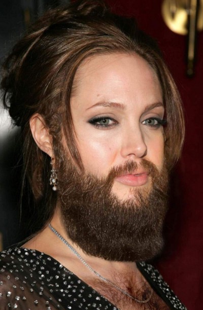 Bearded Celebrity female