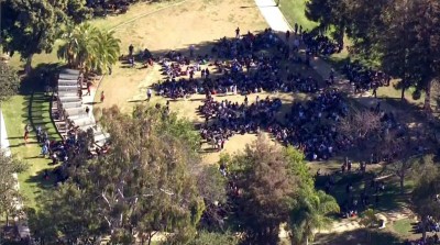 Beverly Hills High School EVACUATED Over BOMB Threat 2