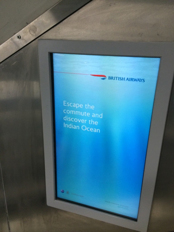 British Airways indian ocean ad