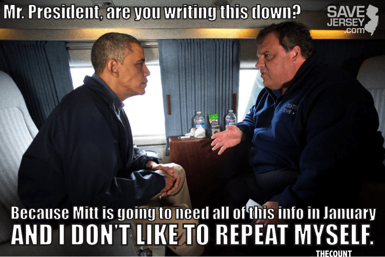 Christie Obama Meme New Jersey WILL Recover Christie Wont: Enter The Memes