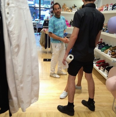 Dov Charney american Apparel store nyc 2