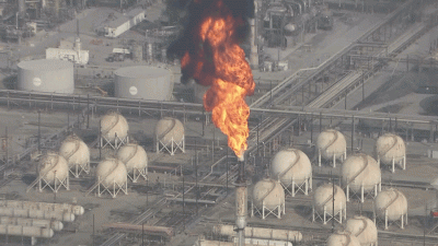 Explosion At EXXON PLANT Torrance CA