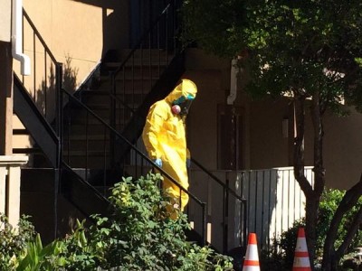 Hazmat team Thomas Duncan Ebola patient apartment 4