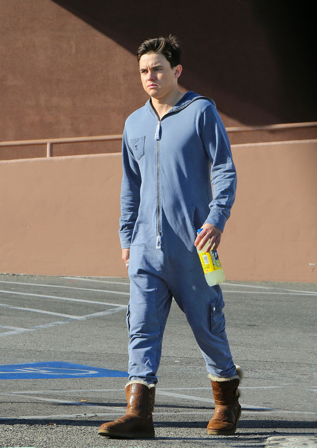 Jesse McCartney Steps Out In Uggs And A Onesie 3