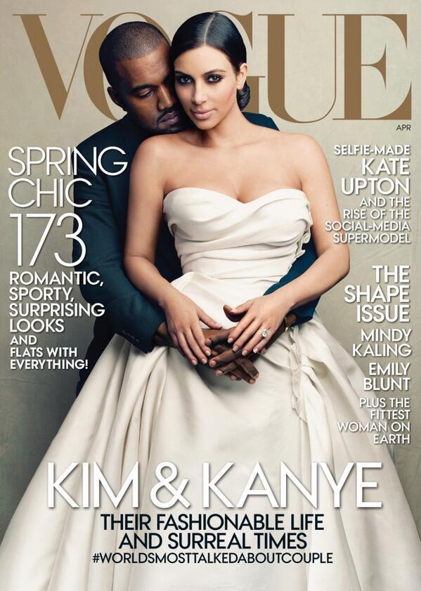 Kim Kardashian gets her Vogue cover