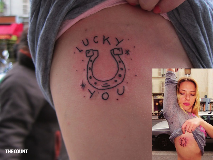 All of Scarlett Johanssons Tattoos and Their Meanings