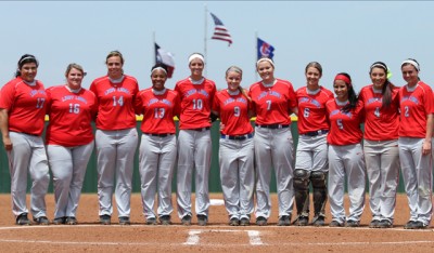 Lady Rebels Softball team 5