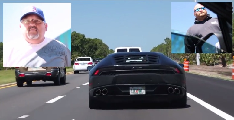 Lamborghini Huracan Driver Go Ape On A Passing Photographer