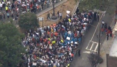 MASSIVE PROTEST Over Chokehold Victim In NYC LIVESTREAM