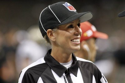 NFL referee Sarah Thomas