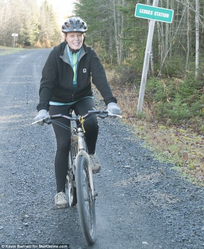 Nurse Kaci Hickox bike ride