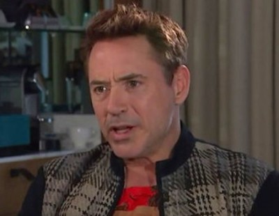 Robert Downey Jr Walks Out Of Interview
