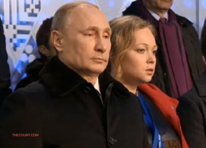 Russian President was banging former Olympic gymnast Alina Kabayeva