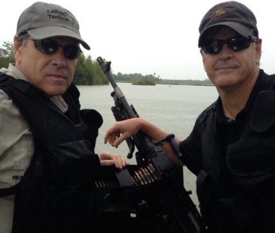 Sean Hannity and Gov. Rick Perry gunboat