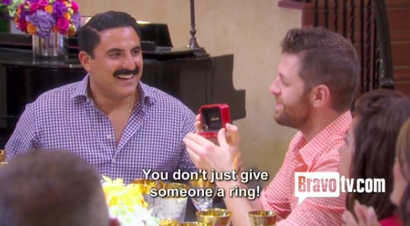 Shahs of Sunset star Reza Farahan engaged