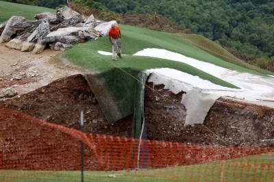 Top of the Rock Golf Course sinkhole