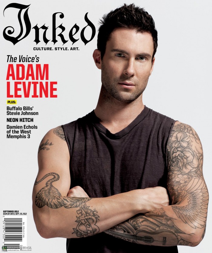 Adam Levine Cover Inked Magazine 