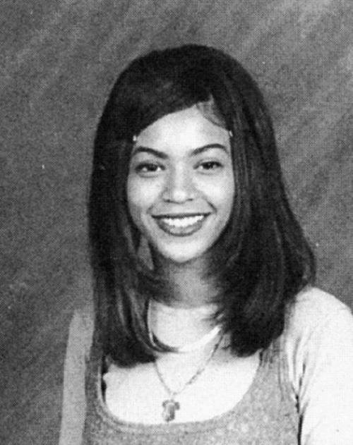 beyonce yearbook