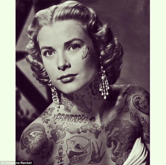 classic movie star tattoo makeover 2