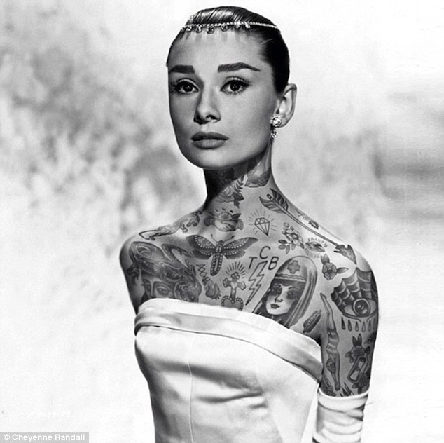 classic movie star tattoo makeover 6