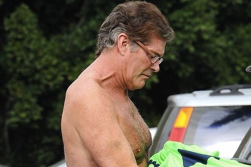 David Hasselhoff Looking FIT In Shirtless Pic At 61 