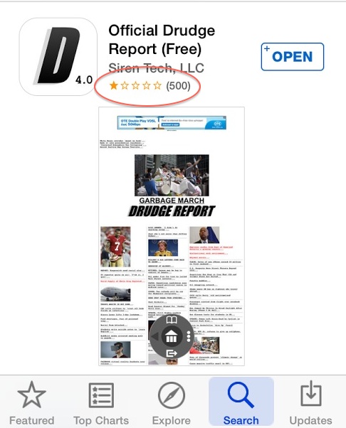 drudge report app