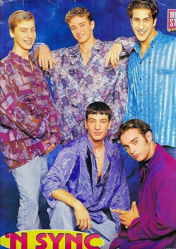 FLASHBACK BRAIN MELT: N Sync Tiger Beat Photos - TheCount.com