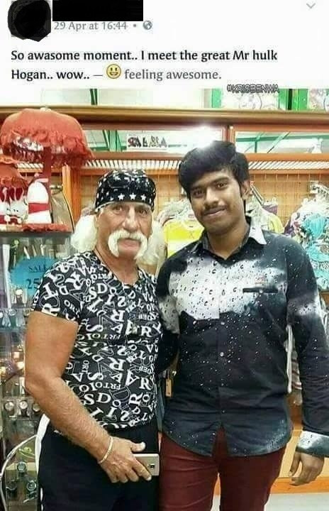 Hulk Hogan Look Alike