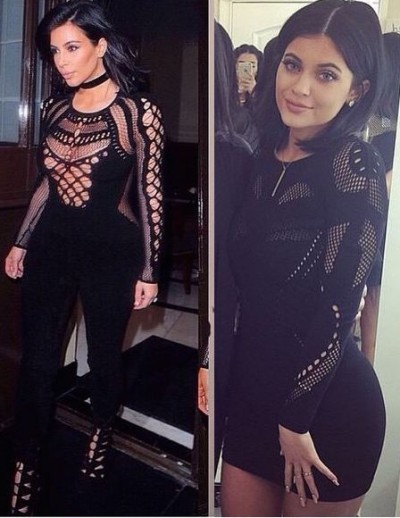 kylie jenner copying kim 5