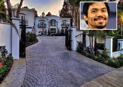 manny pacquiao beverly hills home
