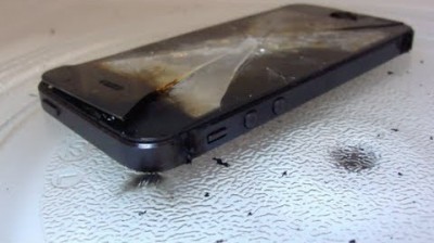 microwave iphone ad hoax