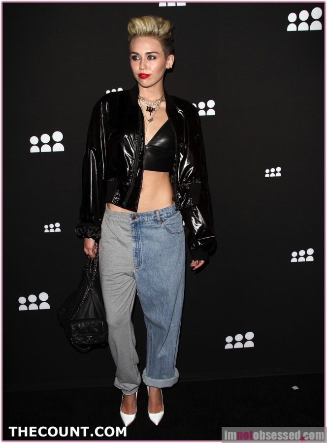 Miley Cyrus at The Myspace Event Party in LA